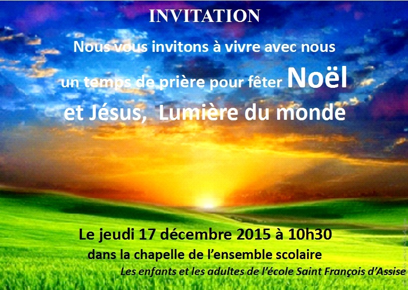 2015 Invitation temps de prière Noël
