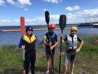 Kayak 3 garçons